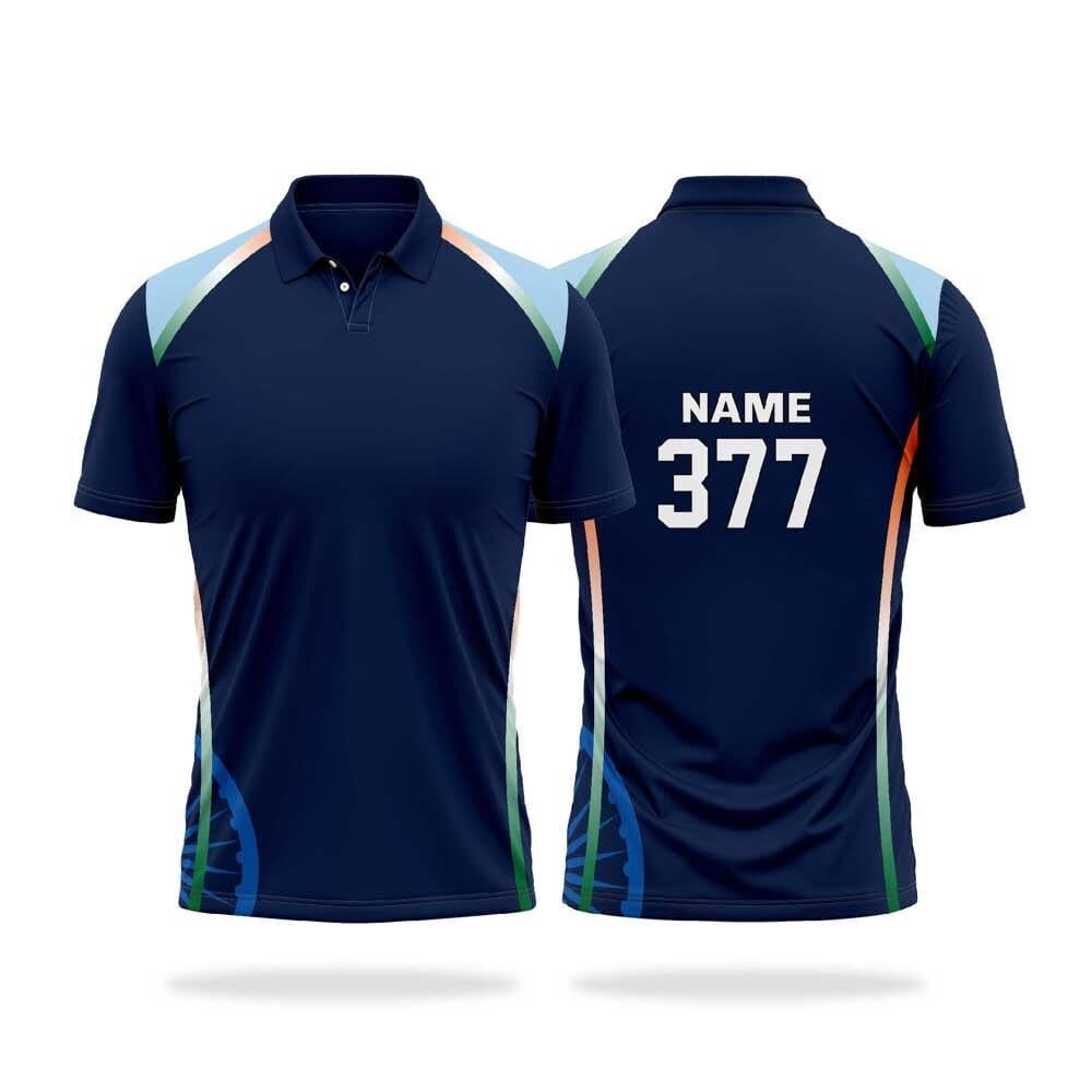 Navy Tricolour Jersey