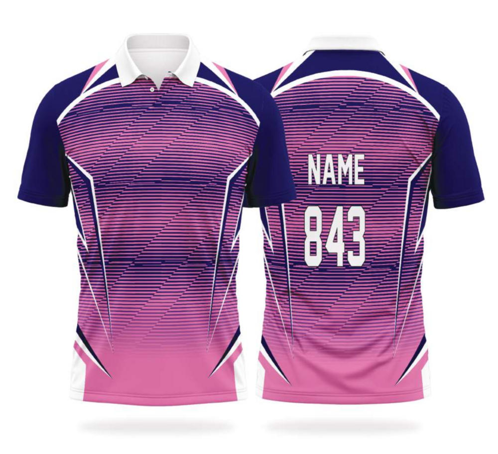 Pink-Blue Fade Jersey