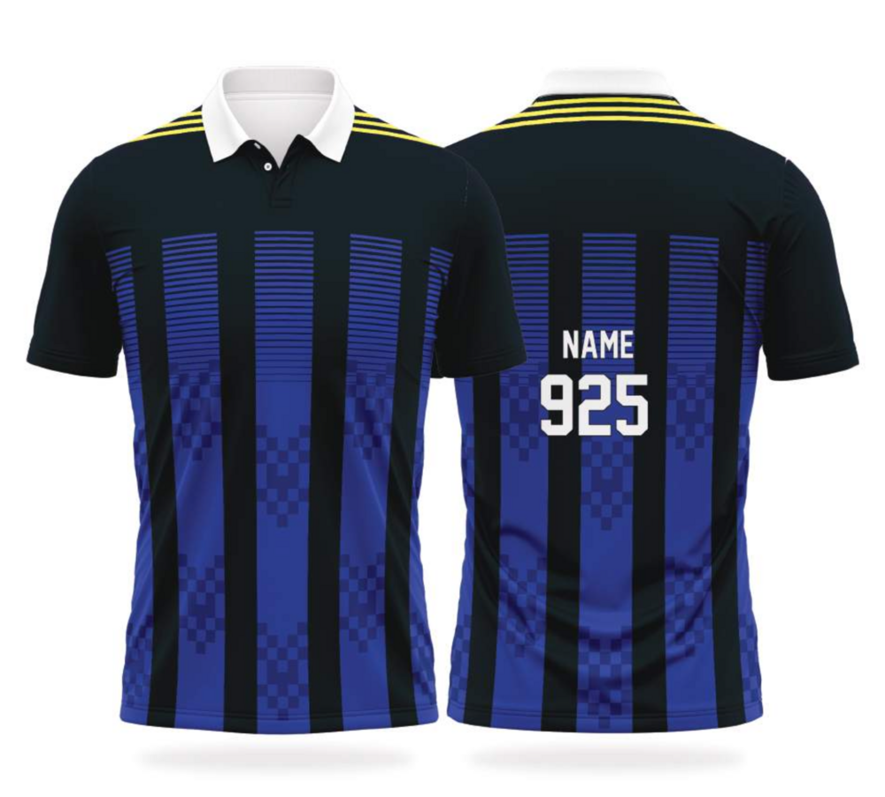Navy Pinstripe Jersey