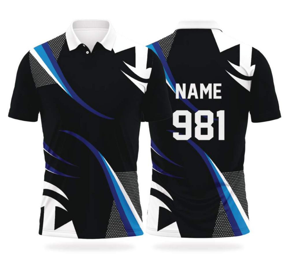 Jet Black Sequence Jersey