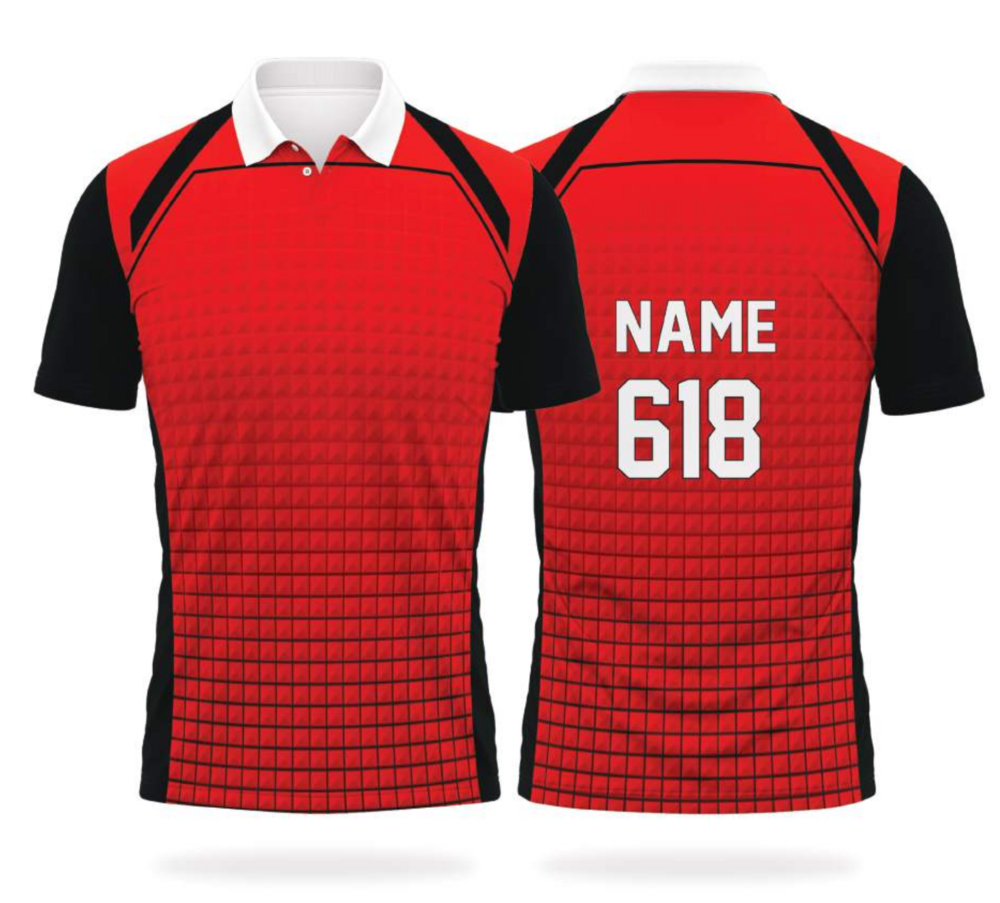Red-Black Combo Jersey